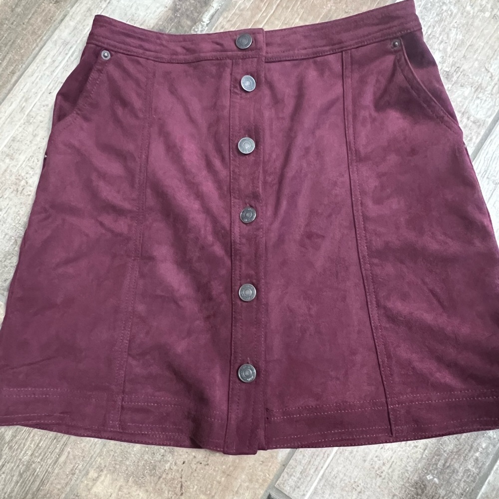 Abercrombie Suede skirt